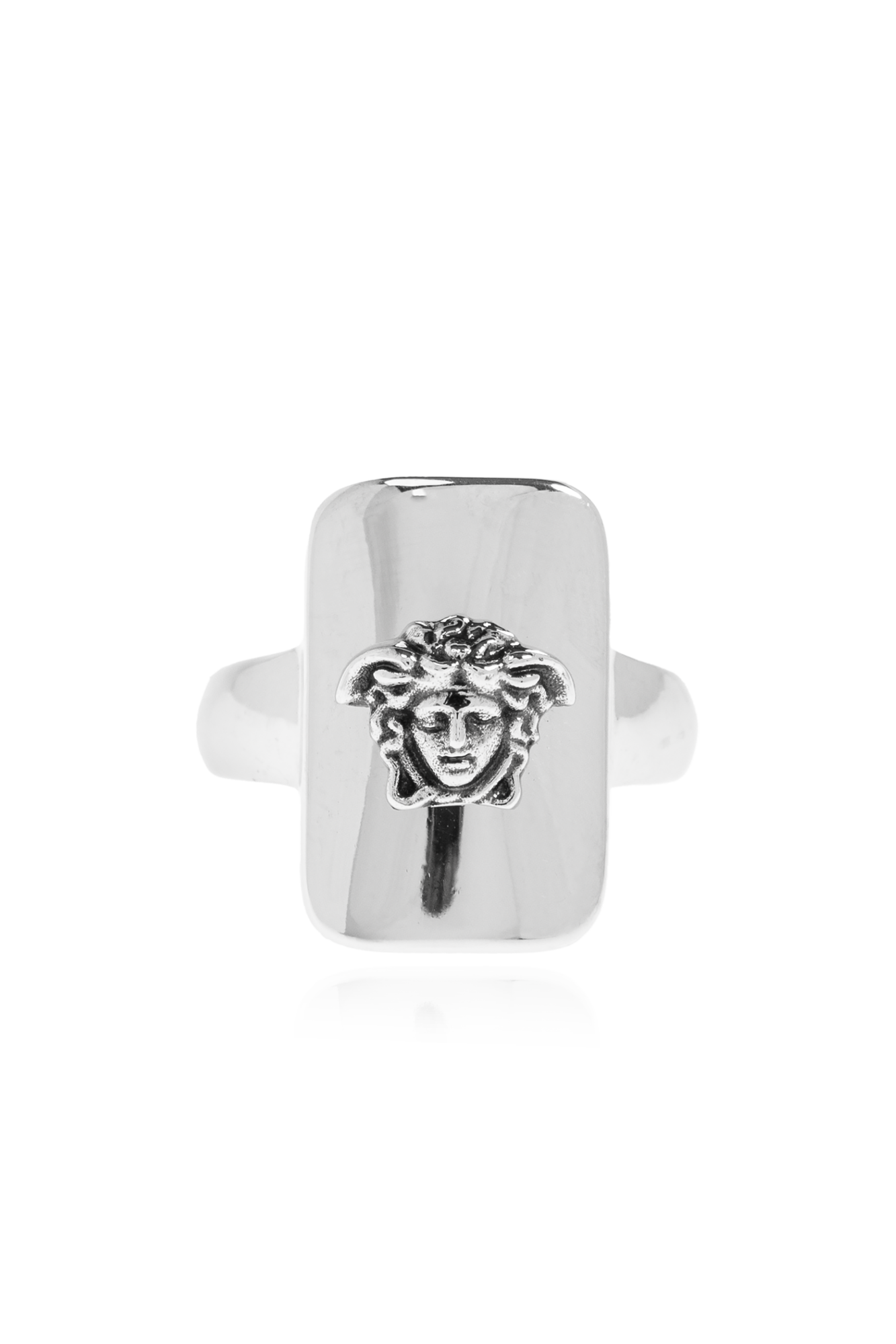 VERSACE メデューサヘッド彫刻詳細シグネットリング VERSACE メデューサヘッド彫刻詳細シグネットリング (VERSACE